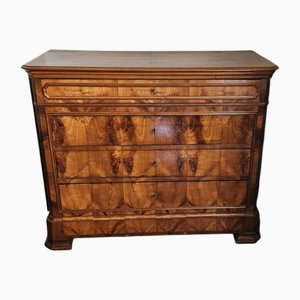 French Louis Philippe Chest of Drawers in Cherrywood, 19th Century