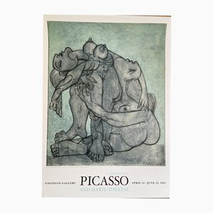 Pablo Picasso, Due donne che si abbracciano, 1936, stampa