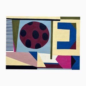 Amanda Andersen, Vertical Plane II, 2023, Painting on Paper