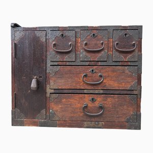 Commode à Tiroirs Meiji Ko-Dansu, Japon, 1900s