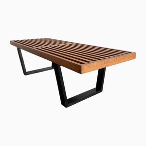 Small Bench in Ash by George Nelson for Vitra, 1960s