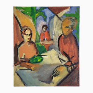 Stahler, Figures, 1997, Canvas Painting