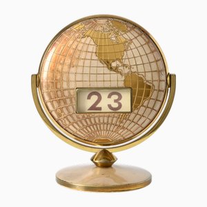 Mid-Century Modern Perpetual Desk Calendar, 1960s
