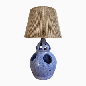 Lampe de Bureau en Céramique, 1970s