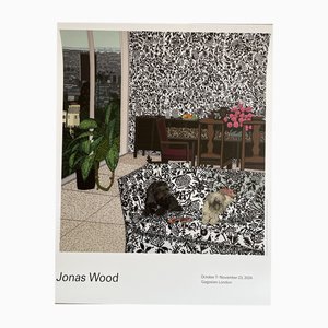 Jonas Wood, Robot and Bear, 2024, Print