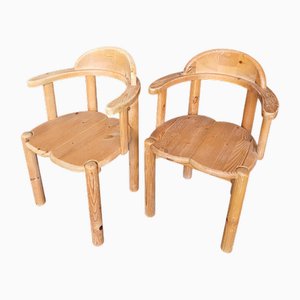 Rainer Daumiller zugeschriebene Esszimmerstühle, 1970er, 2er Set