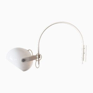 Mid-Century Space Age Arc Mushroom Wall Lamp from Dijkstra Lampen, Netherlands, 1970s