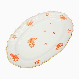 Large Art Deco Porcelain Serving Bowl, 1930s