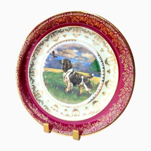 Porcelaine de Luxe Médaille d'Or Plate from Limoges, 1940s