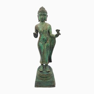 Artiste Thaïlandais, Statue de Bouddha Dvaravati, 1800s, Bronze