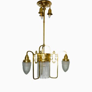 Jugendstil Lampe, Frankreich, 1910er