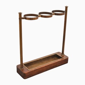 Vintage Bronze Umbrella Stand, 1930s