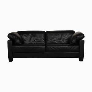 DS 17 3-Seater Sofa in Dark Blue Leather from de Sede