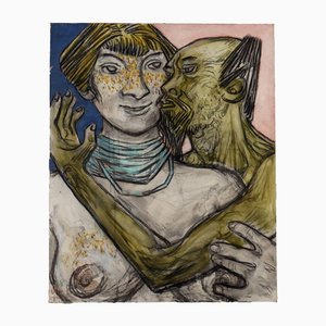 Orazi, Composition, Oil on Canvas