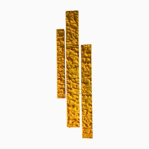 Yellow Wall Lamp by Uwe Mersch