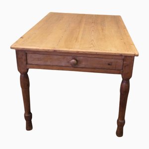 Pine Farmhouse Kitchen Table