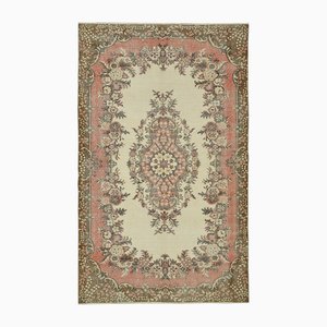 Alfombra turca vintage tejida a mano