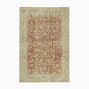 Vintage Turkish Hand-Knotted Rug