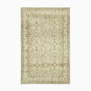 Türkischer Vintage Teppich in Beige