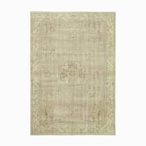 Türkischer Vintage Teppich in Beige