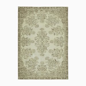 Türkischer Vintage Teppich in Beige