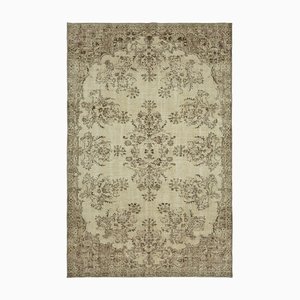 Türkischer Vintage Teppich in Beige