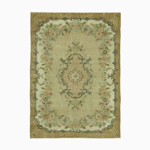 Vintage Turkish Hand-Knotted Rug