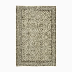 Vintage Turkish Hand-Knotted Rug