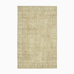 Vintage Turkish Hand-Knotted Rug