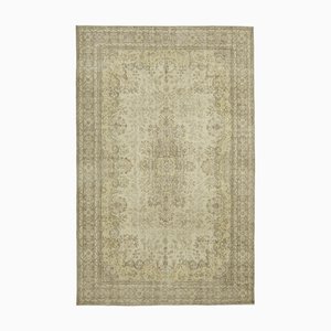 Türkischer Vintage Teppich in Beige