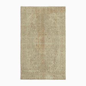 Türkischer Vintage Teppich in Beige