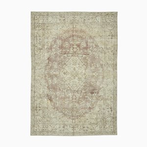 Türkischer Vintage Teppich in Beige