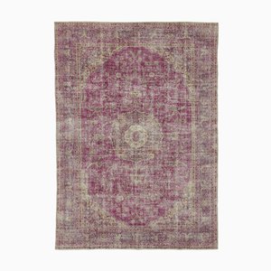Vintage Turkish Hand-Knotted Rug
