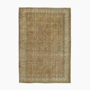 Vintage Turkish Hand-Knotted Rug
