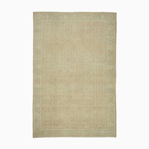 Vintage Turkish Hand-Knotted Rug