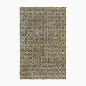 Vintage Turkish Hand-Knotted Rug