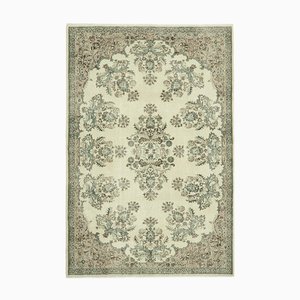 Vintage Turkish Hand-Knotted Rug