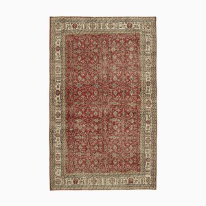 Roter Vintage Teppich