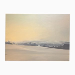Claude Sauthier, Gros De Vaud, Öl auf Holz, 1970er
