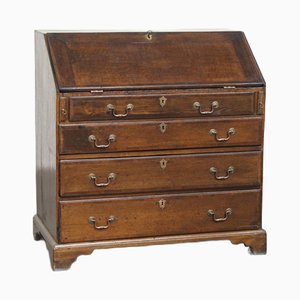 English Oak Secretary with a Interior