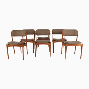 Kongvund Dining Chairs by Erik Buch, Set of 6