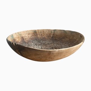 Bol Wabi-Sabi en Bouleau Sculpté à la Main, Suède, 1750s