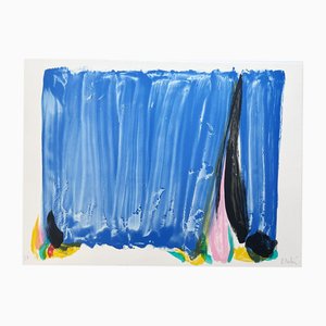 Olivier Debre, Loire Landschaftsschild, 1992, Lithographie