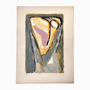 Bram Van Velde, Pale Light, 1970, Litografía