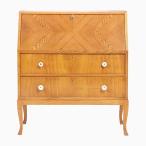 Mid-Century Sekretär aus Holz, 1960er