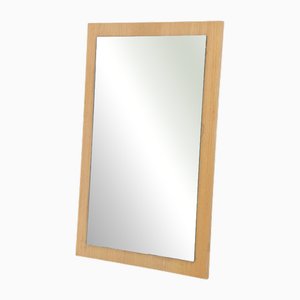 Mid-Century Wood Wall Mirror, 1960s