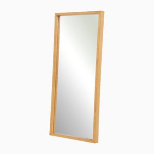 Mid-Century Wood Wall Mirror, 1960s