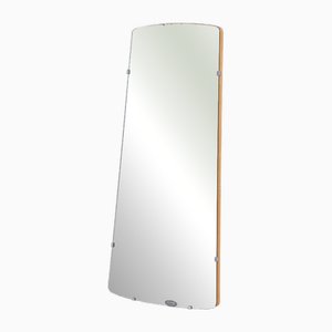 Mid-Century Wood Wall Mirror, 1960s