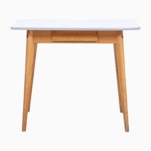 Kleiner Mid-Century Esstisch aus Holz & Formica, 1970er