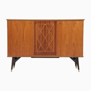 Mid-Century Sideboard with Inlays from AB Tabergsmöbler, 1960s